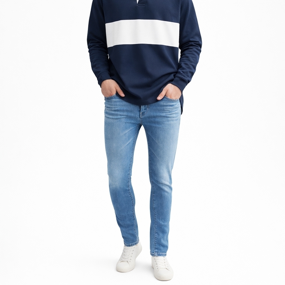 David Kahn light fade skinny jeans 26